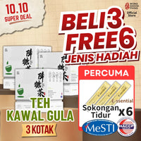 Teh Kawal Gula (3 Kotak)